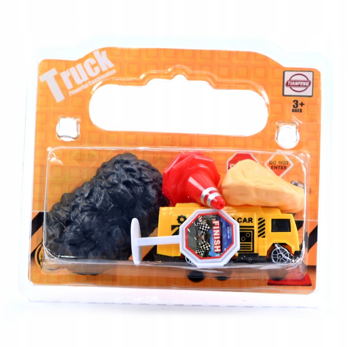 CIĘŻARÓWKA SAMOCHÓD AUTO ZESTAW DO ZABAWY