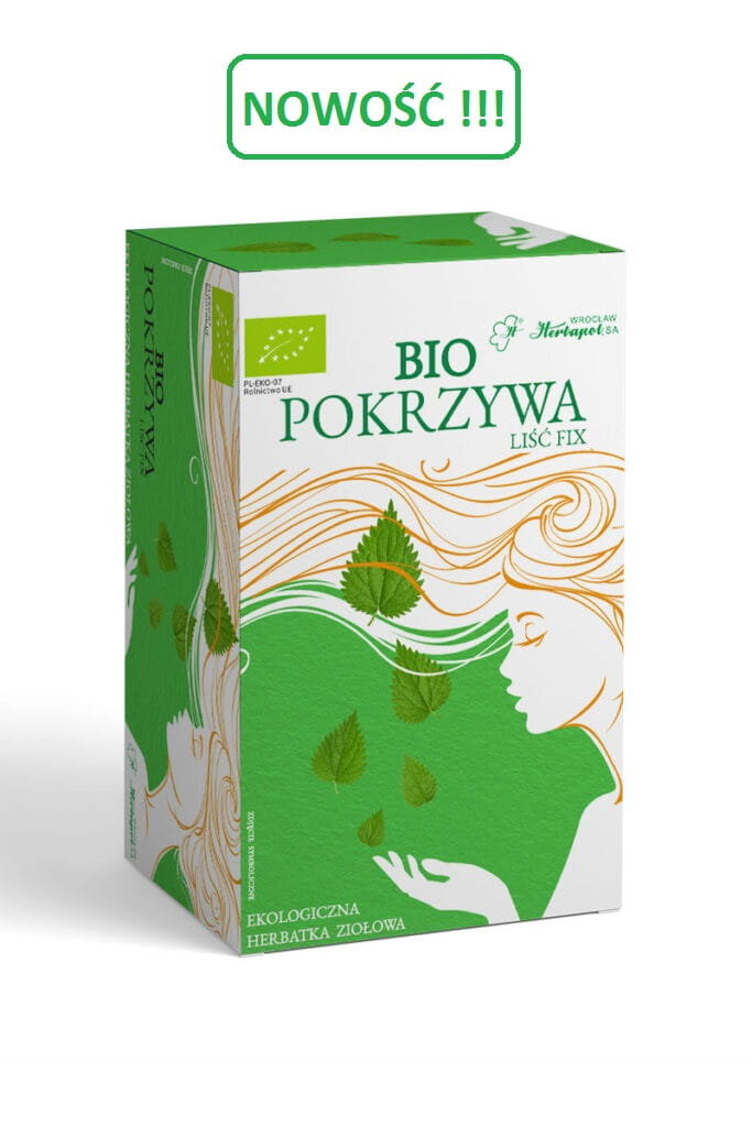 Liście pokrzywy zwyczajnej Herbapol BIO, 30g