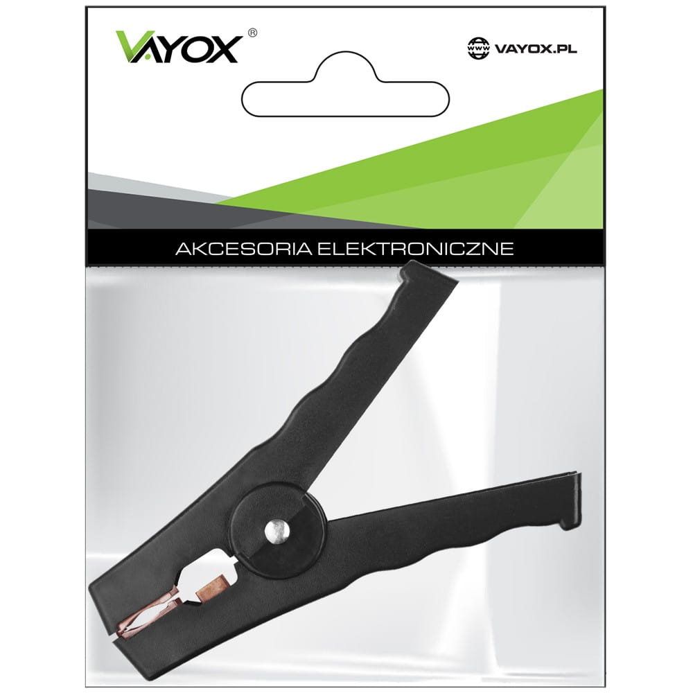 Libox Krokodylek duży czarny 100A LB0077B LIBOX