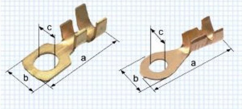 Konektor oczkowy M8-0-2,5 ZLA0675 - 100 szt
