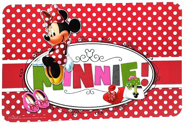 Podkładka na biurko Myszka Minnie - kropki