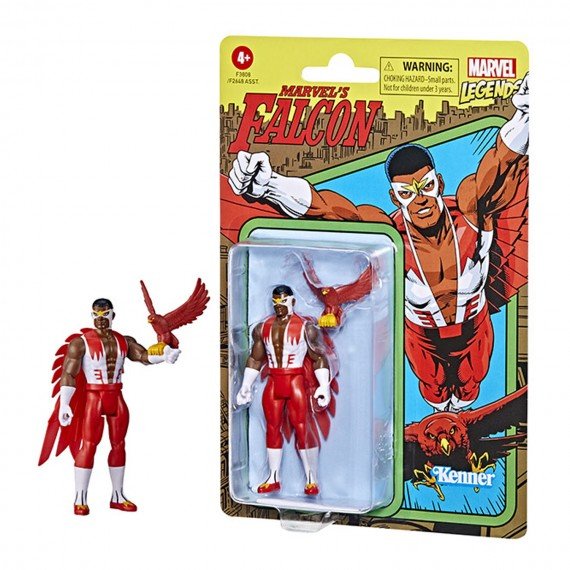Hasbro Marvel Legends Series 9,5 cm retro 375 kolekcja Marvel's Falcon figurka zabawka F3808