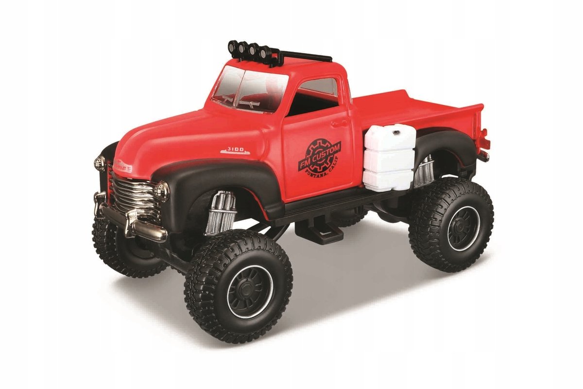 MAISTO 4X4 REBELS Chevrolet Pickup 1953 21205 Red