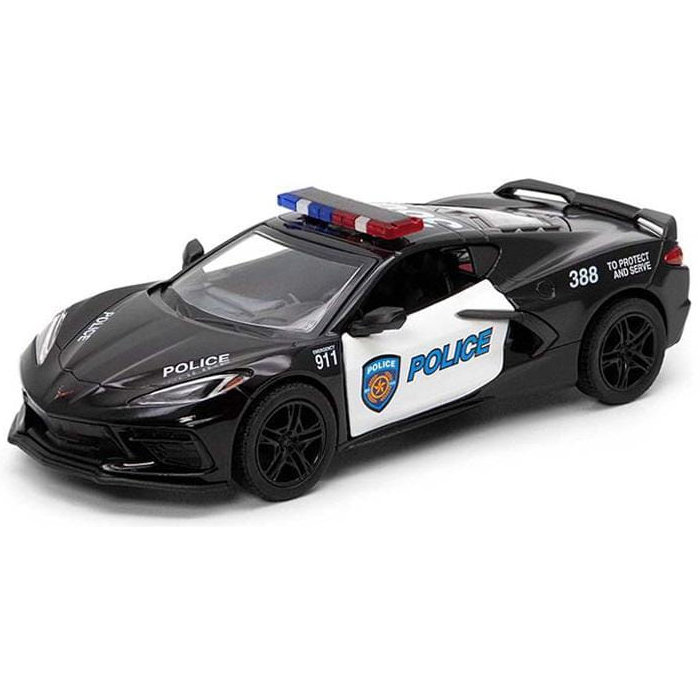 2021 CORVETTE POLICJA 1:36 ZABAWKA DLA DZIECI