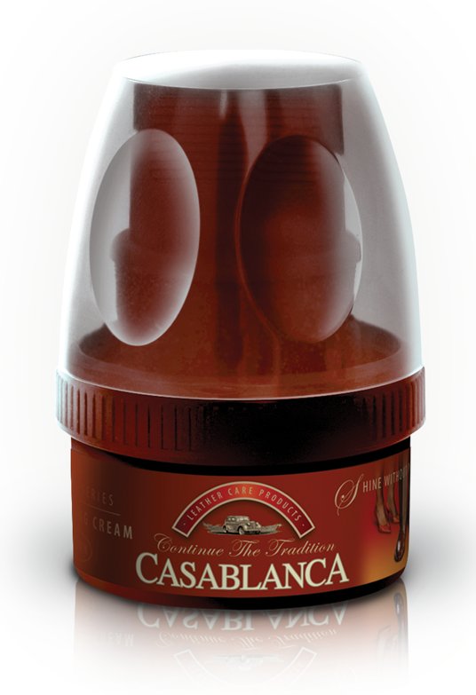 Casablanca Krem Pasta nabłyszczająca brązowa 60 ml