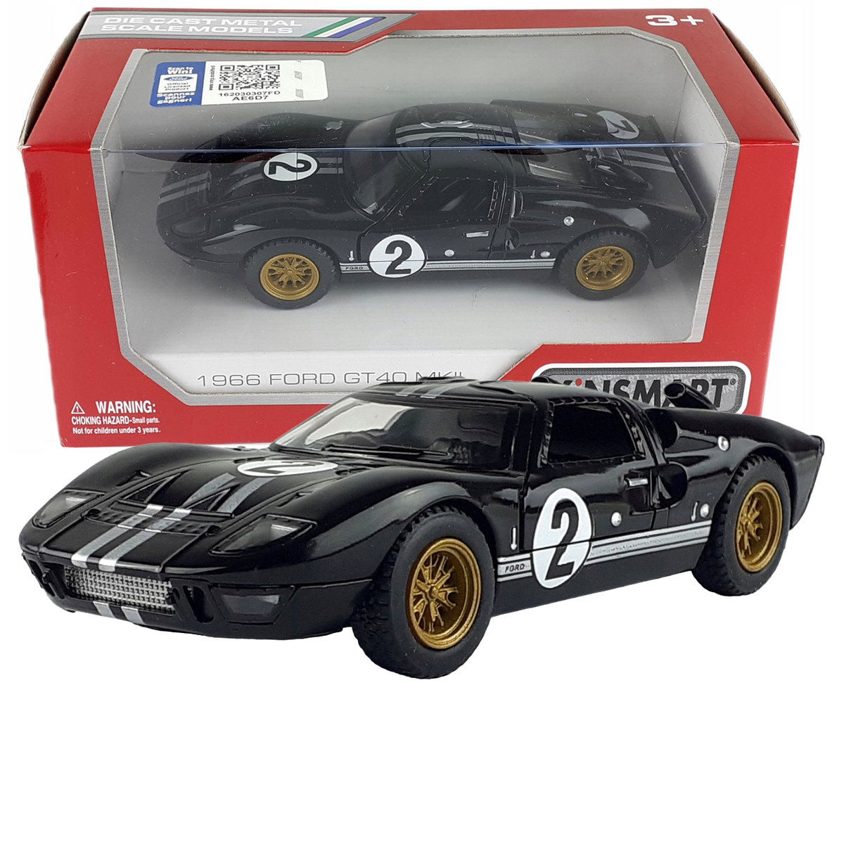 Ford GT40 MKII Heritage 1966 1:32 MIX - Trifox