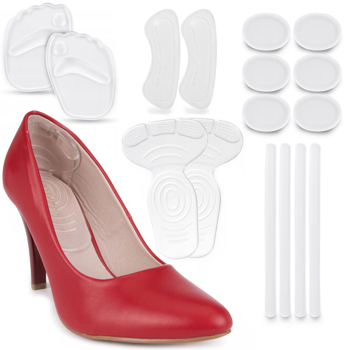 Zestaw do butów obuwie na wysokim obcasie szpilki SULPO zestaw do butów bolące stopy szpilki otarcia