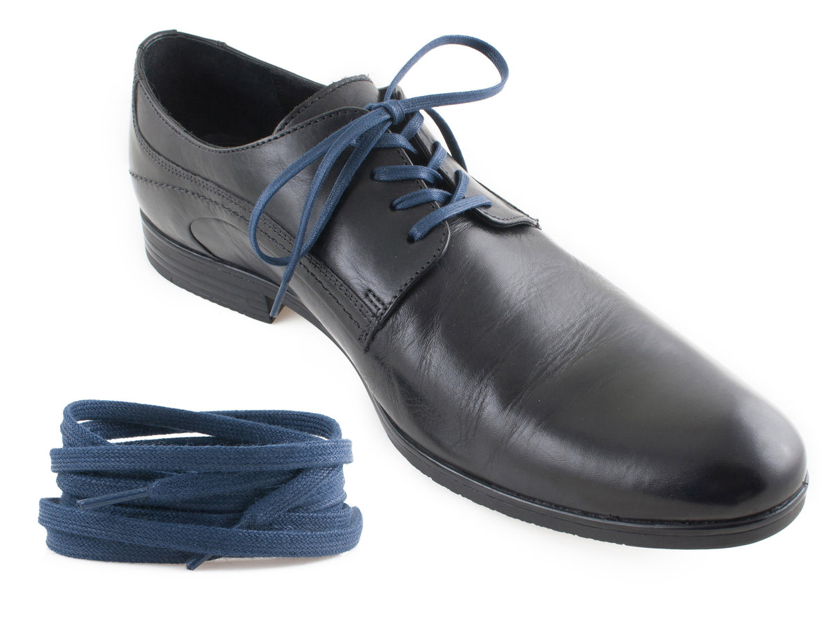 Sznurówki sznurowadła woskowane płaskie 4 mm 90 cm