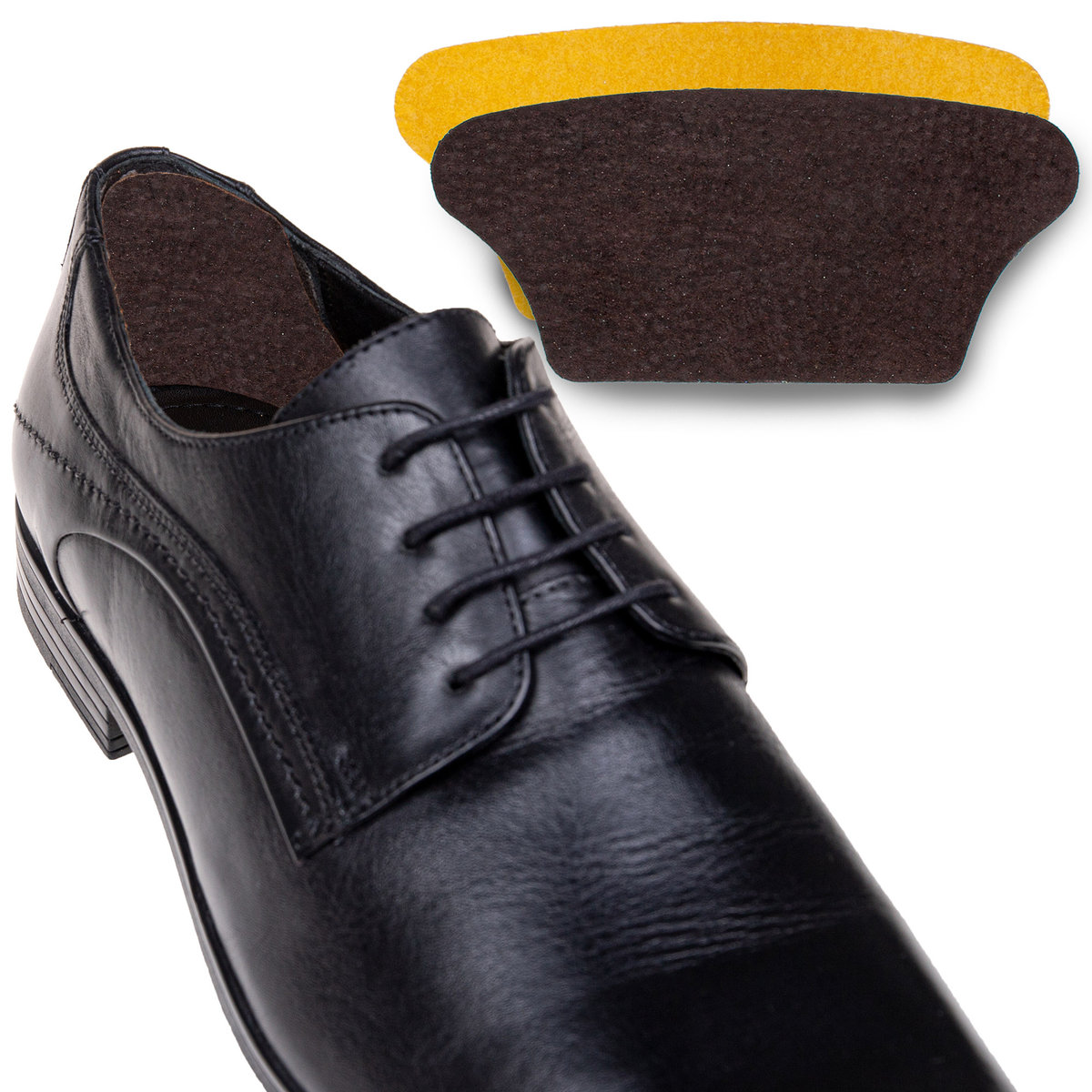 Zapiętki naprawcze samoprzylepne do luźnych butów