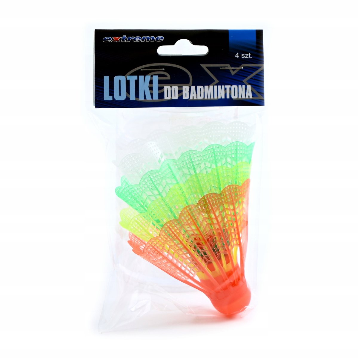 TOYS -LOTKI DO BADMINTONA KOL MIX PBH OP4SZT 55886-uniw