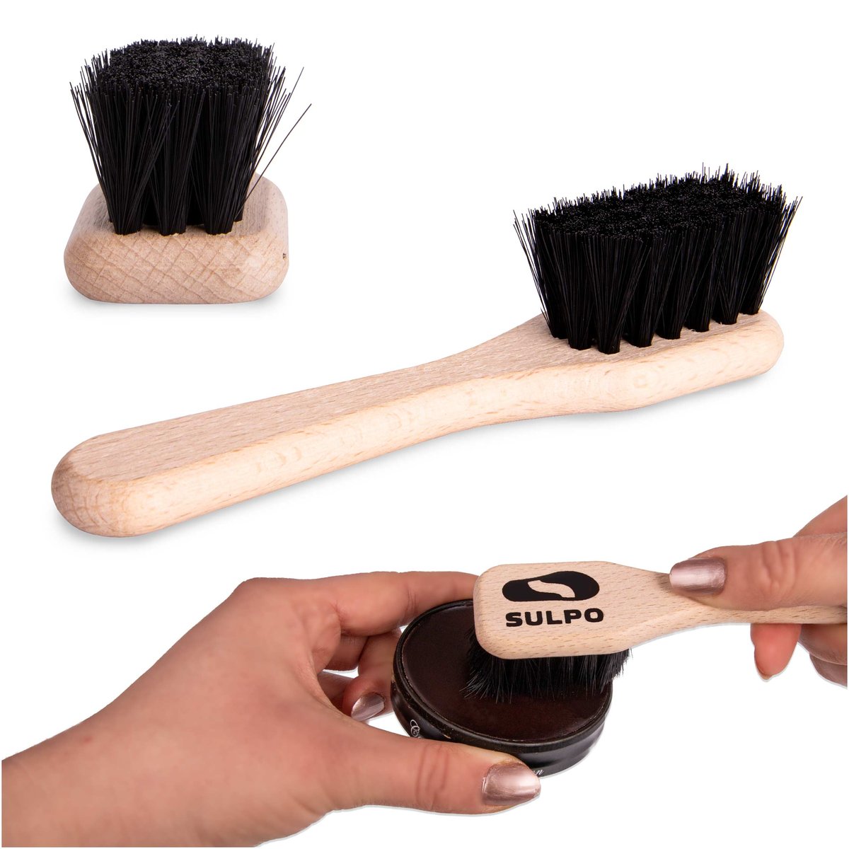 SZCZOTKA do butów MAZAK do nakładania pasty