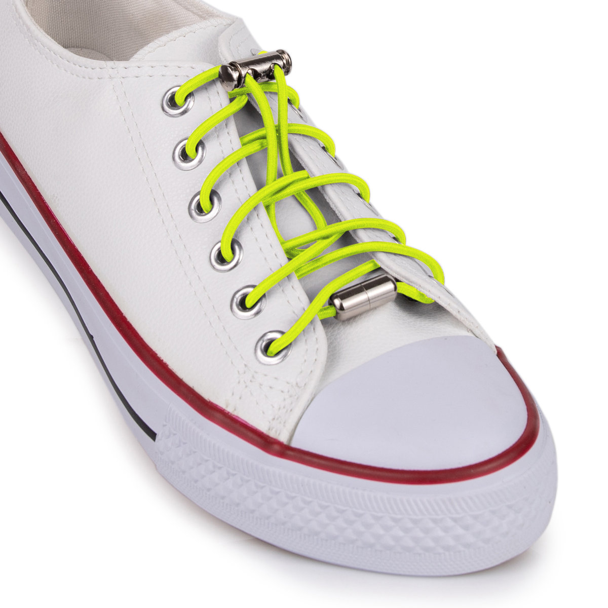 Sznurówki gumowe elastyczne neonowe