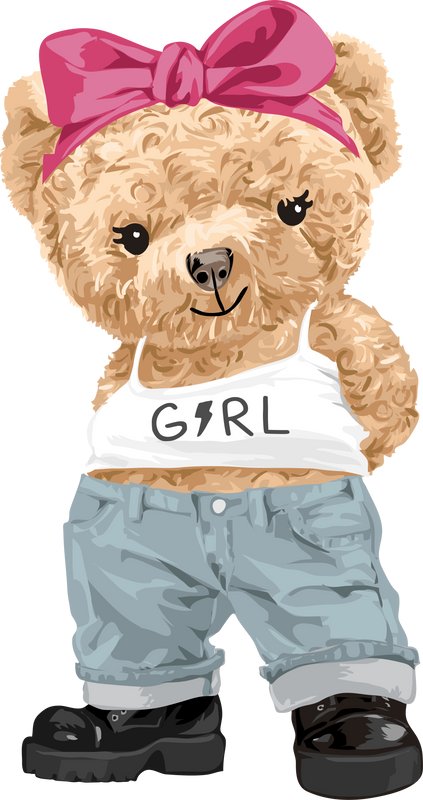 Naprasowanka Miś Ralph Dziewczyna 30