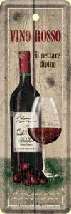 Zakładka Metal Vino Rosso