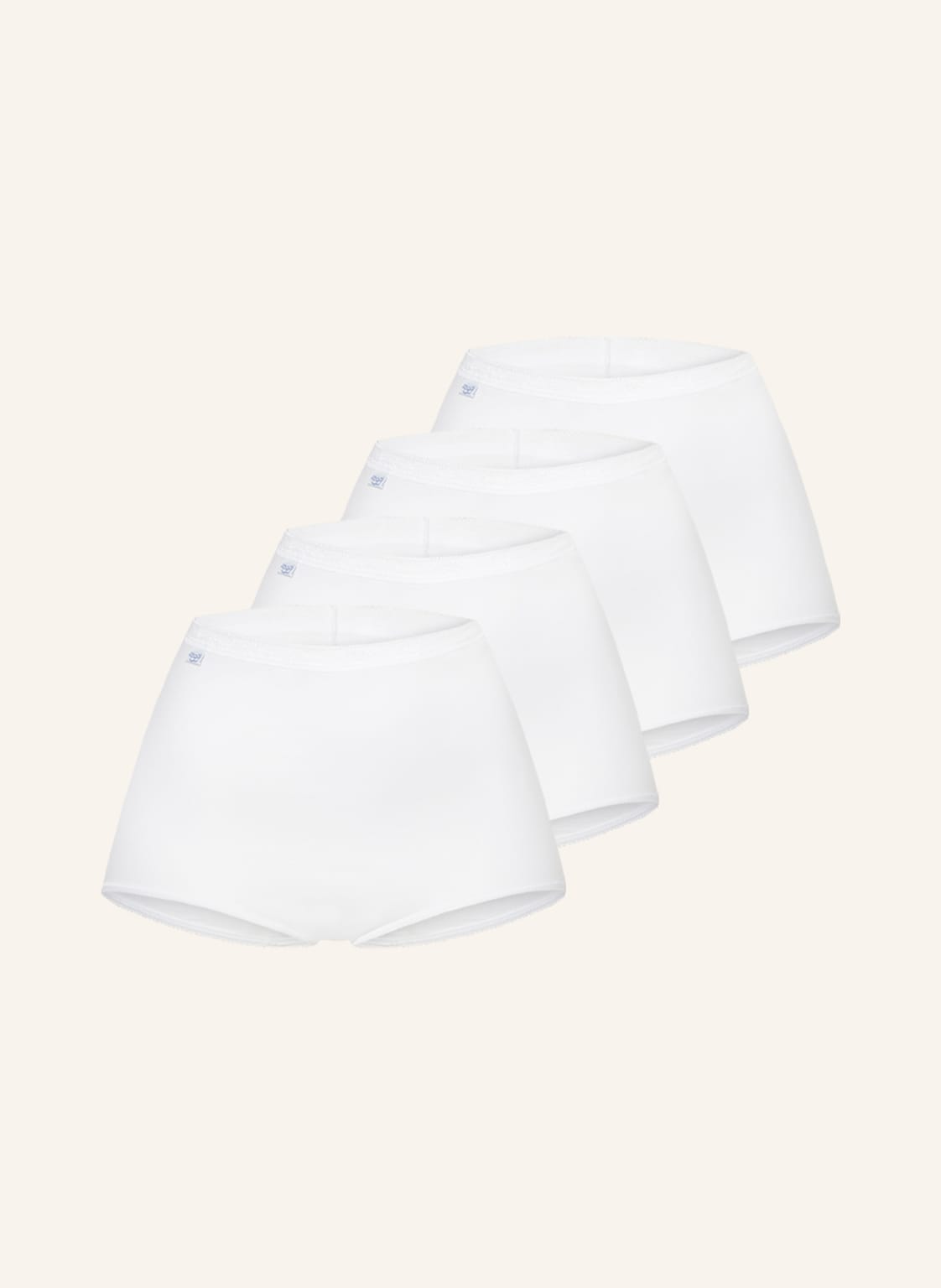 Sloggi Figi Pełne Basic+, 4 Szt. weiss