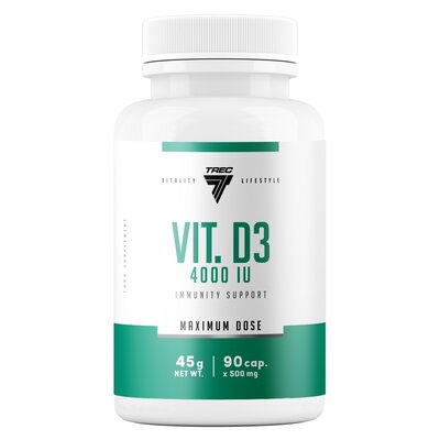 Trec Vit. D3 4000IU (Witamina D3) 90 Kapsułek