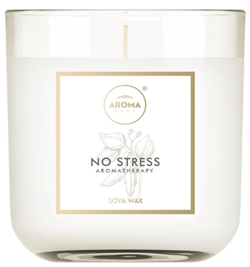 Aroma Home, Soya Candle, Świeca zapachowa, No Stress, 150g