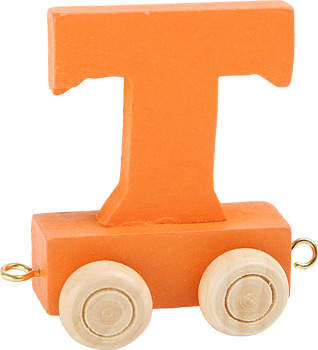 Small Foot Design Wagonik z literką T Alfabet Pociąg