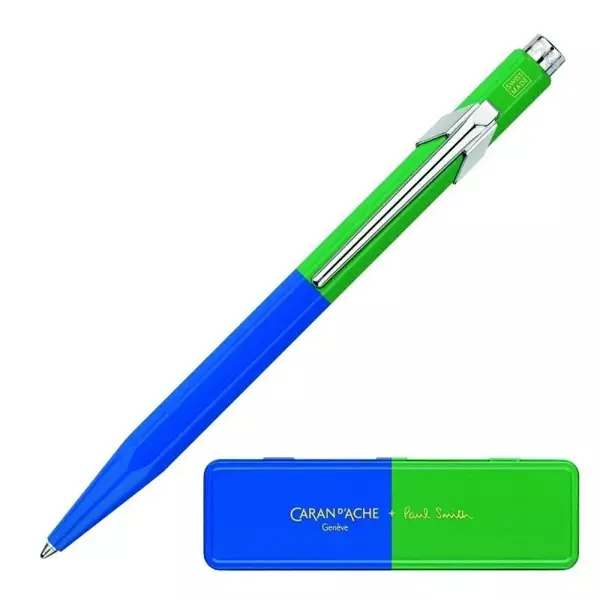 Długopis Paul Smith Edycja 4, M Cobalt/Emerald - Carandache