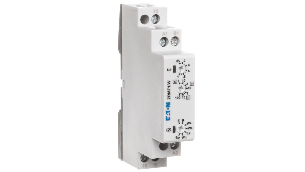 Eaton Przekaźnik czasowy wielofunkcyjny 1P 8A 1sek-100h ZRMF1/W 110406