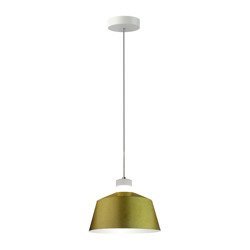 Lampa wisząca złota LED okrągła 25cm 7W 4000K Pendant Light-Gold Lamp Shade VT-7444-G 3930 V-TAC