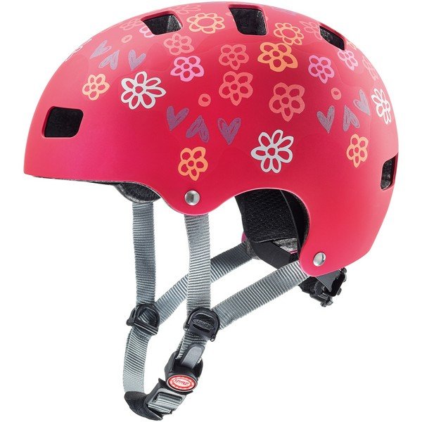 Фото - Шолом велосипедний UVEX Kask rowerowy dziecięcy  Kid 3 CC- 55-58 cm - dark red 