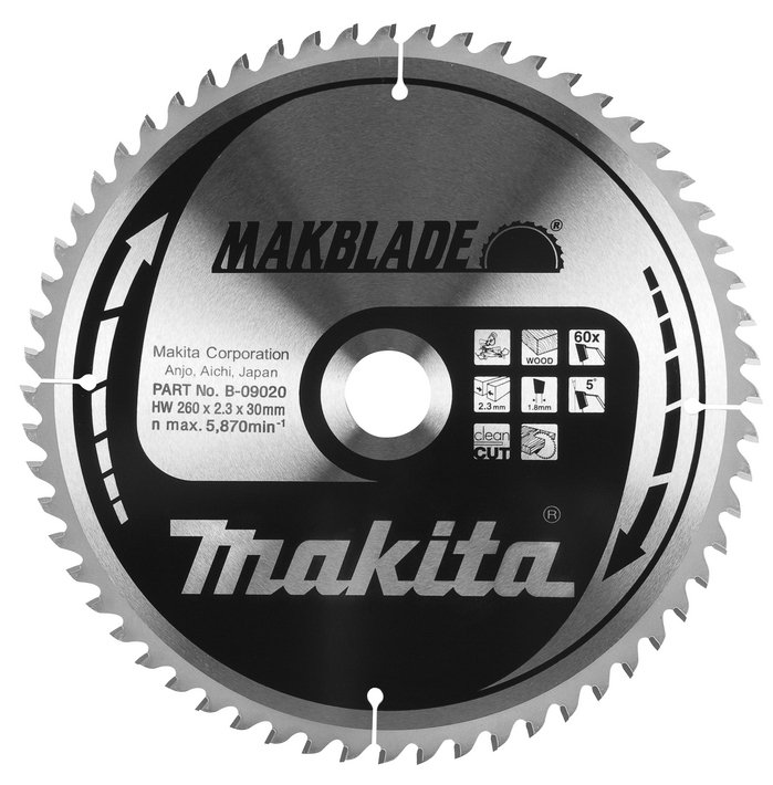 Makita Tarcza MAKBLADE PLUS TSM26040GL B-09824