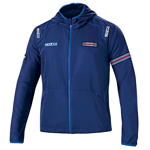 Sparco 02405MRBM4XL, Martini Kurtka, Niebieski, XL Unisex Dorosły, Wielobarwny, 42/50 EU, Wielobarwny