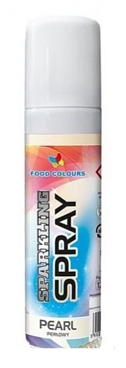 Barwnik Spożywczy W Sprayu - Perłowy - 50 Ml