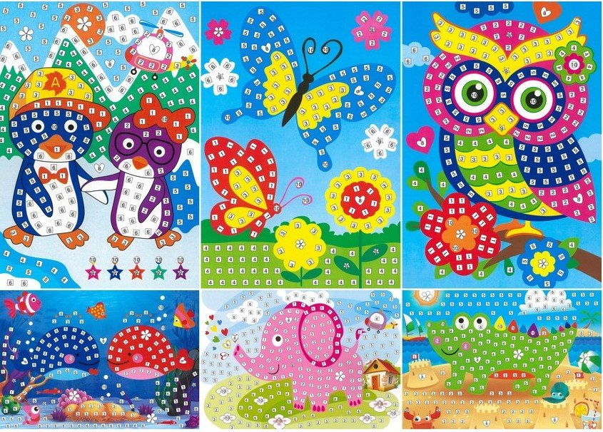 FANDY Mozaika z pianki Kids 6 szt 02