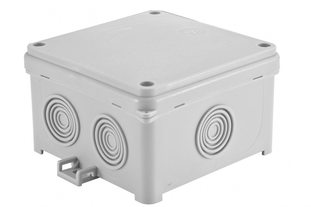 Puszka natynkowa IP54 N 90x90 szara