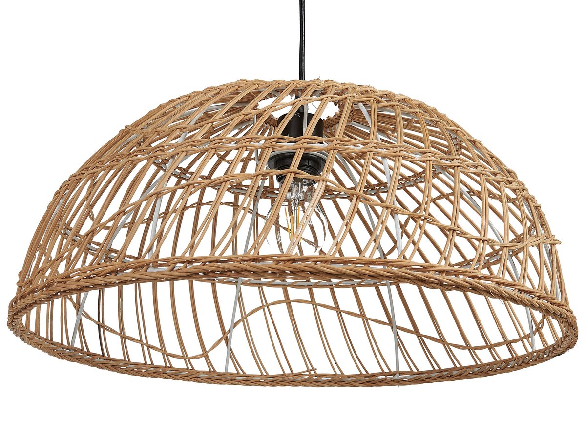Lampa Wisząca Rattanowa Naturalna Ravine!