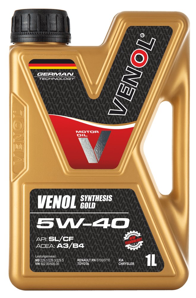 Venol Synthesis Gold SL CF 5W40 1L