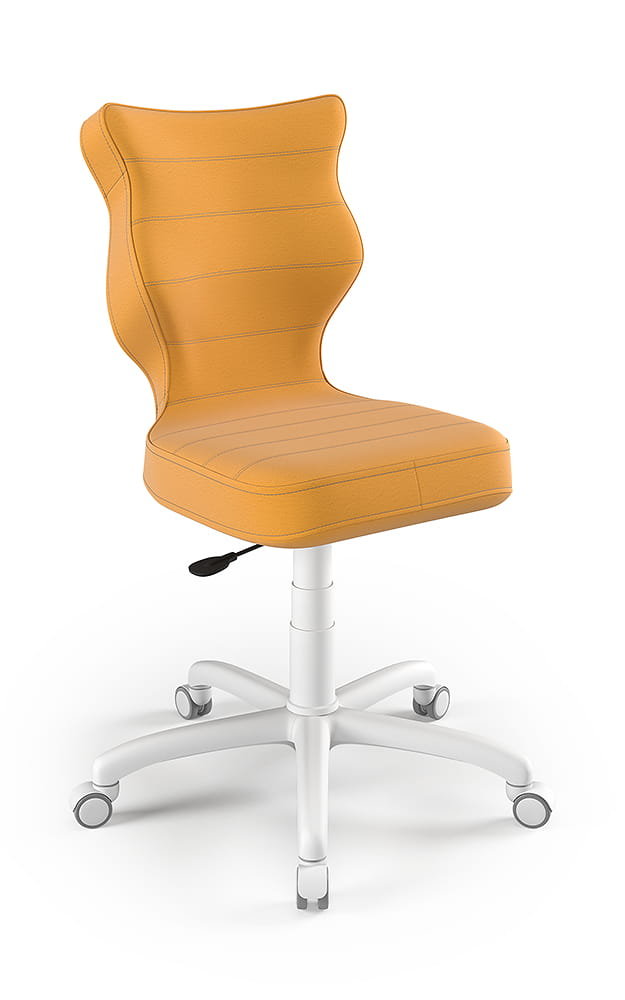 Krzesło Krzesło młodzieżowe Petit biały Velvet 35 rozmiar 6