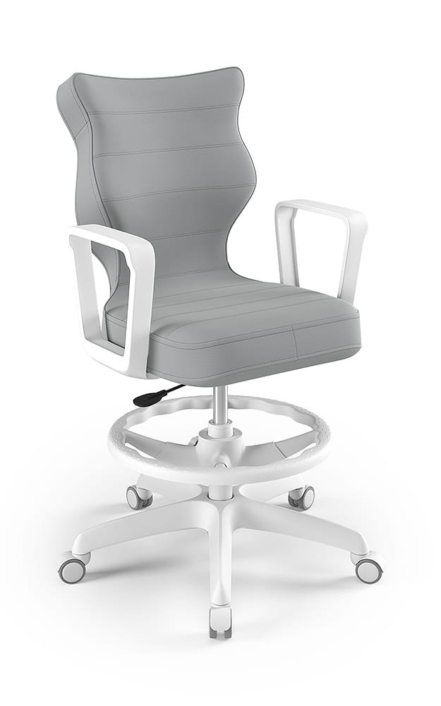 Krzesło Krzesło młodzieżowe Norm biały Velvet 03 rozmiar 5 WK+P