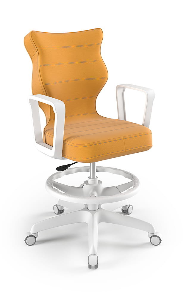 Krzesło Krzesło młodzieżowe Norm biały Velvet 35 rozmiar 5 WK+P