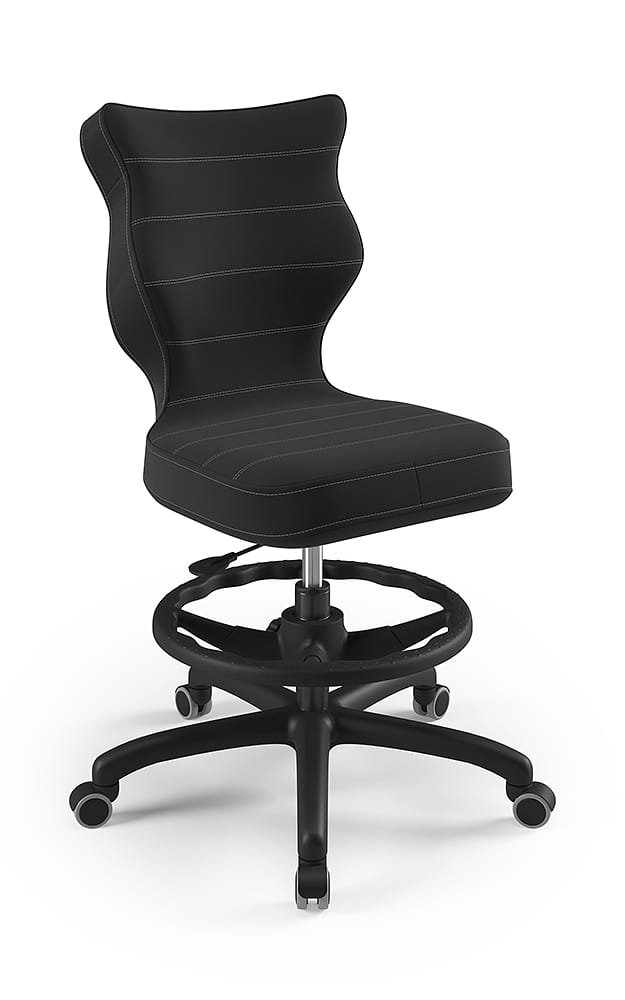 Krzesło Krzesło młodzieżowe Petit czarny Velvet 17 rozmiar 6 WK+P