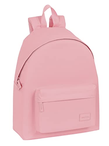 Safta - Day Pack dla dzieci, Plecak dziecięcy, Jakość i maksymalna wytrzymałość, wygodny i wszechstronny, 33x15x42 cm, Różowy, Różowy, Estándar, Casual