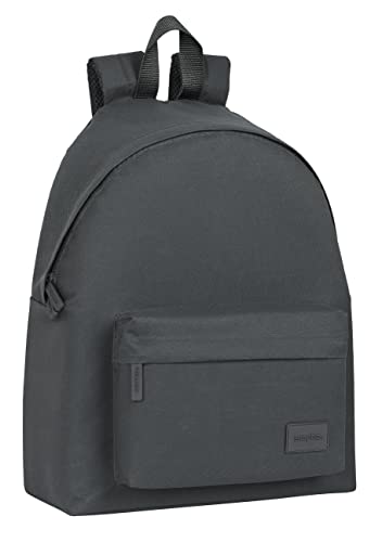 Safta - Day Pack dla dzieci, Plecak dziecięcy, Jakość i maksymalna wytrzymałość, wygodny i wszechstronny, 33x15x42 cm, Kolor Szary, Szary, Estándar, Casual