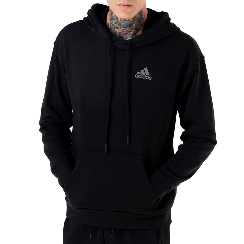 Bluza adidas Clubhouse Tennis Hoodie HK6468 - czarna - Adidas