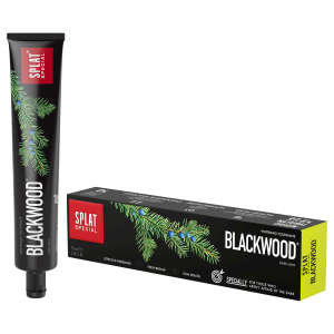 SPLAT Special Blackwood 75ml Unikalna czarna pasta o właściwościach silnie wybielających