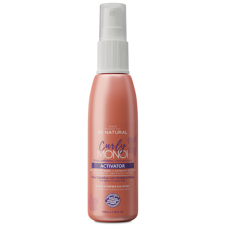 Placenta Life Curly Monoi, aktywator definiujący loki, 100ml