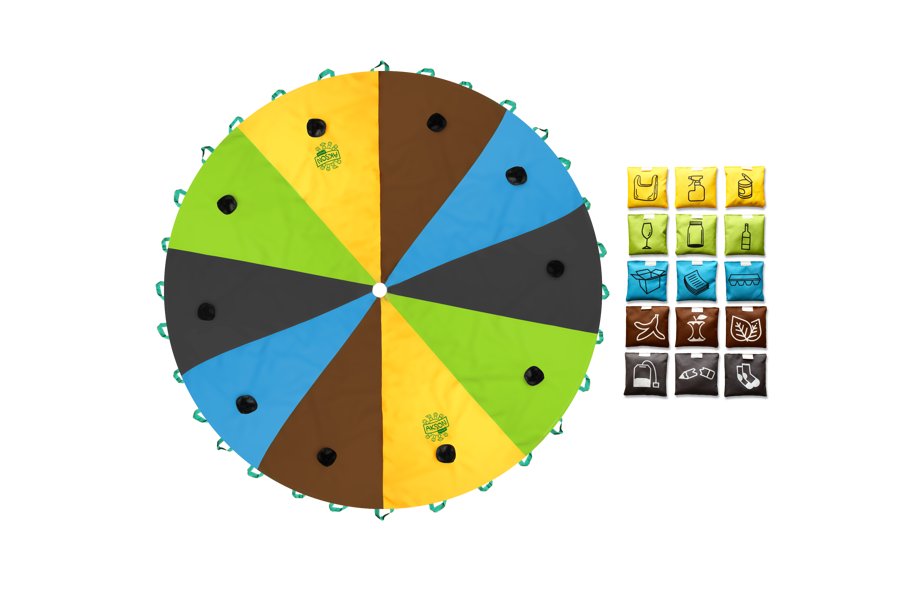 Akson Profesjonalna Chusta Animacyjna AKSON 2,5 m AK-354