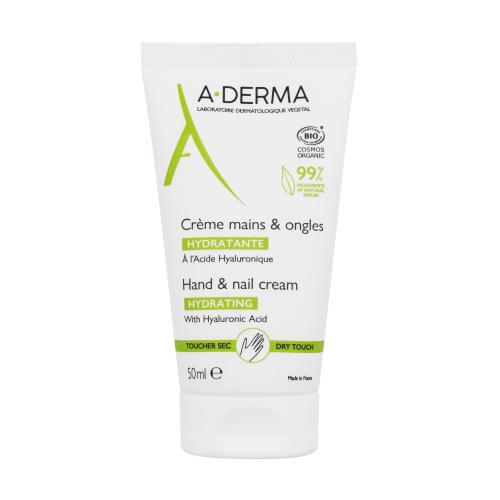 A-Derma Les Indispensables Hand & Nail Cream krem do rąk 50 ml unisex