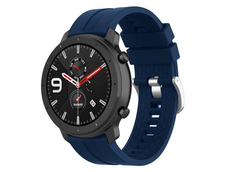 Pasek gumowy Alogy soft do Samsung Gear S3/ Watch 46mm Granatowy