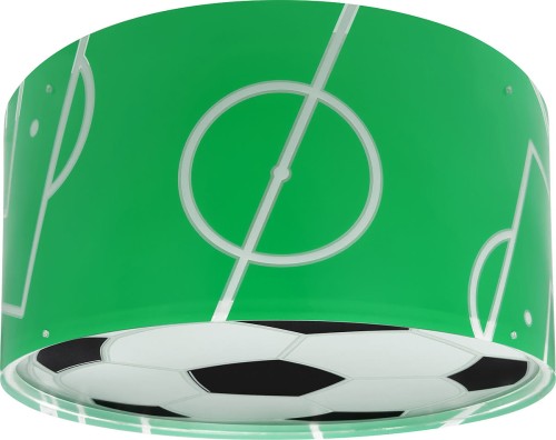 Dalber 41736 - Plafon dziecięcy FOOTBALL 2xE27/15W/230V