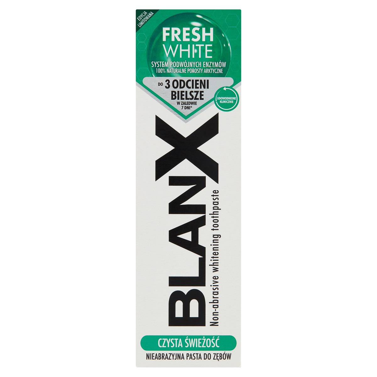 BLANX Fresh White wybielająca i odświeżająca pasta do zębów 75 ml