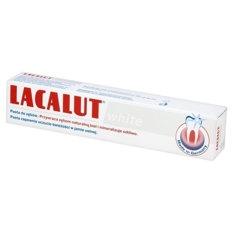 Lacalut White Wybielająca Pasta do zębów 75 ml