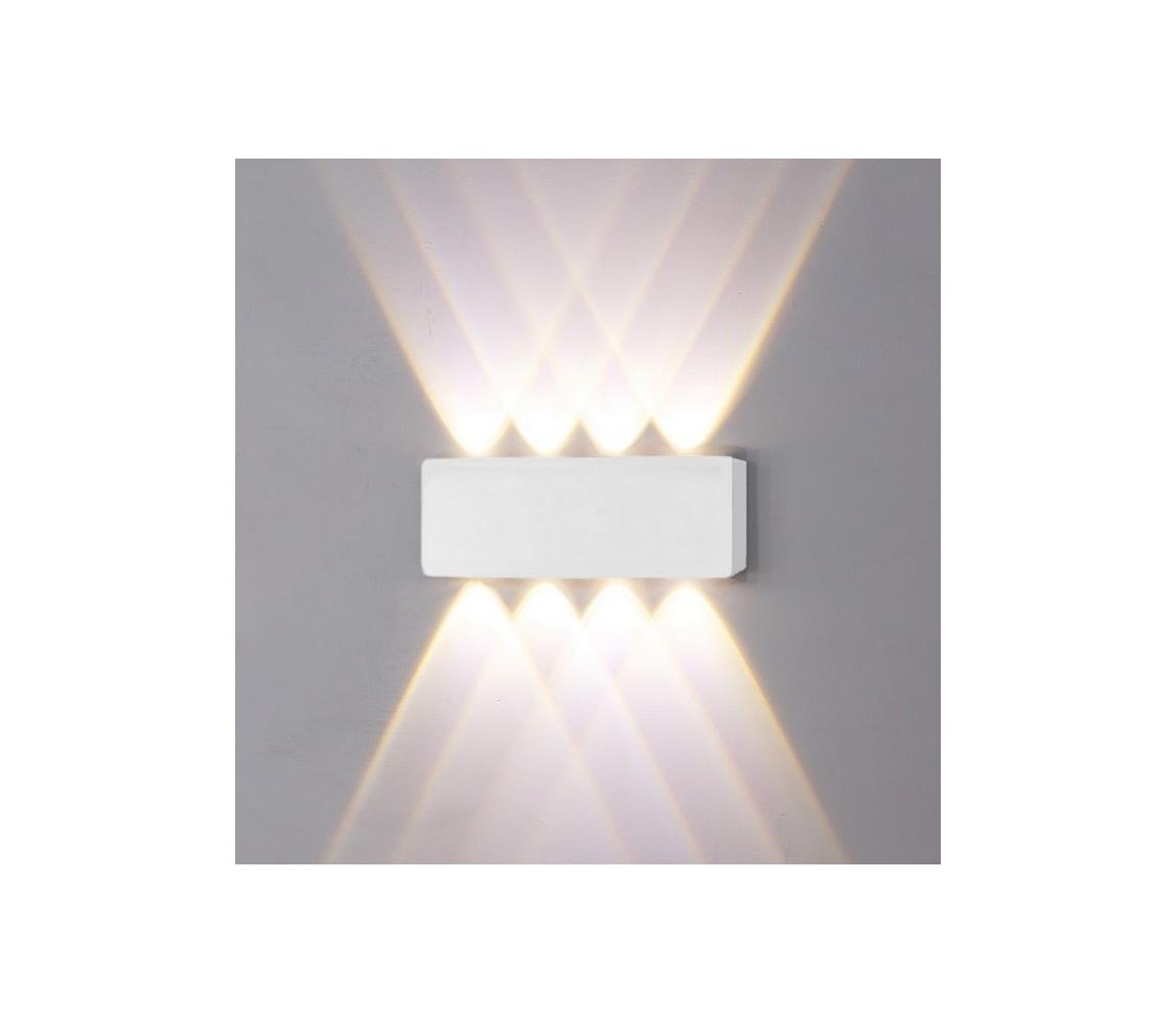 Top Light - LED Kinkiet zewnętrzny LED/8W/230V IP44 4000K biały