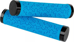 Chwyty kierownicy MTB Icon 145mm, błękitne